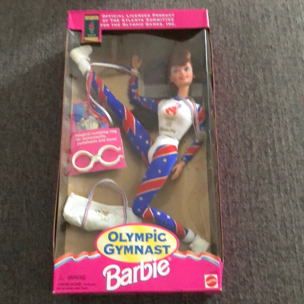 Olympic Gymnast Doll in Patriotic Outfit